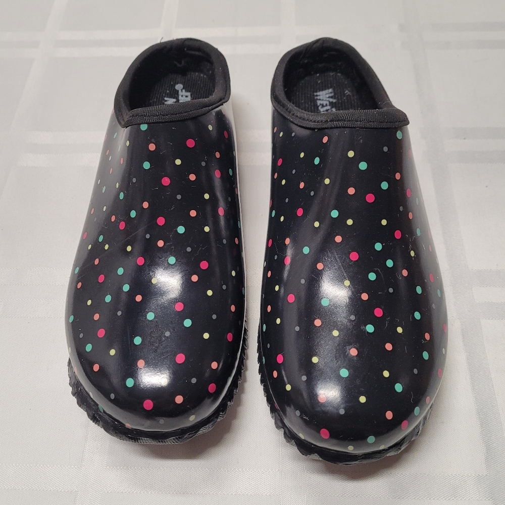 Polka Dot Clogs